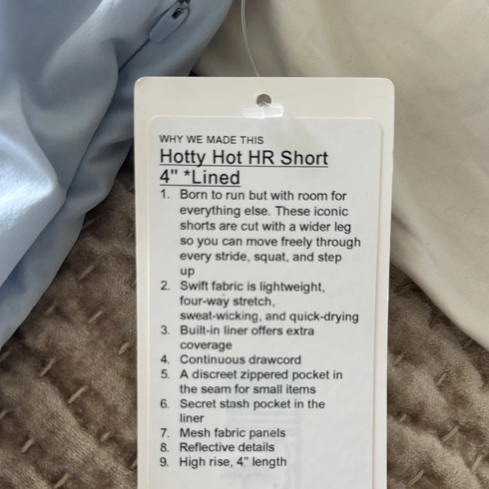 Lululemon Athletica Blue Athletic Shorts Relaxed Fit